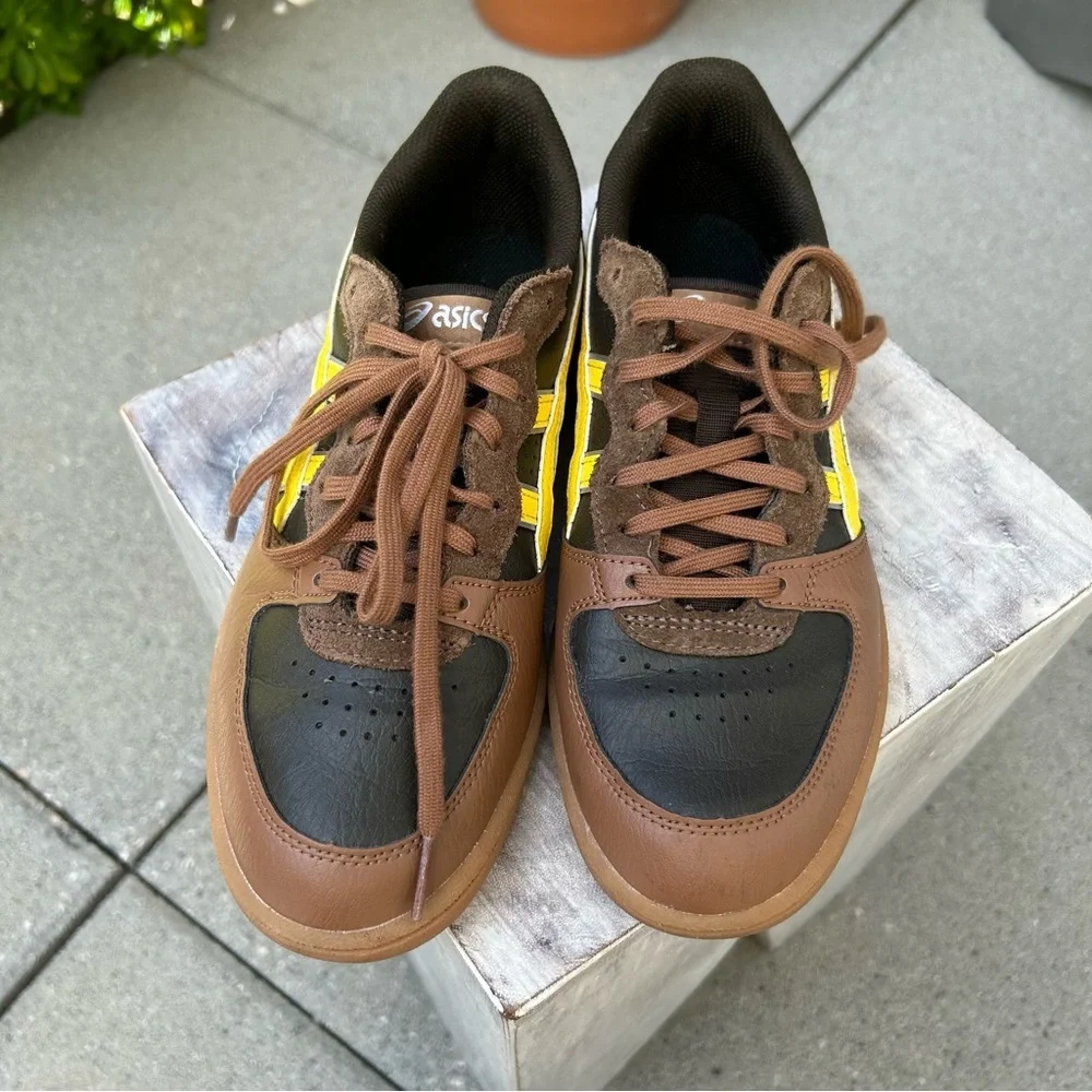Onitsuka SKYHAND OG‎ Sneaker Black Coffee/Tai Chi Yellow